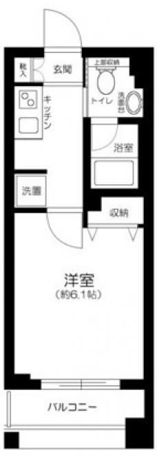 アプレシティ池袋の間取り図