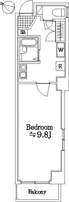 ロイヤルアメニティー巣鴨の間取り図