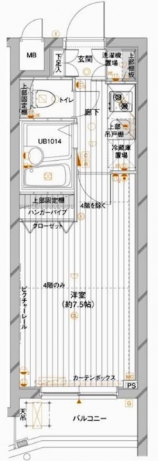 メインステージ赤塚の間取り図