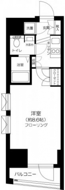 ビバリーホームズ池袋の間取り図