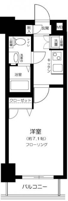 エクシム大森の間取り図