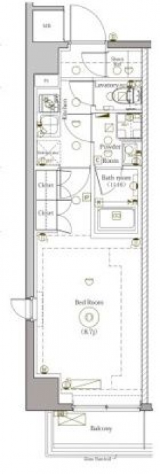 DIPS野方の間取り図