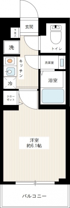 ＭＡＸＩＶ池袋の間取り図