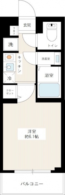 ＭＡＸＩＶ池袋の間取り図