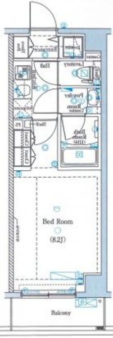 DIPS上板橋の間取り図