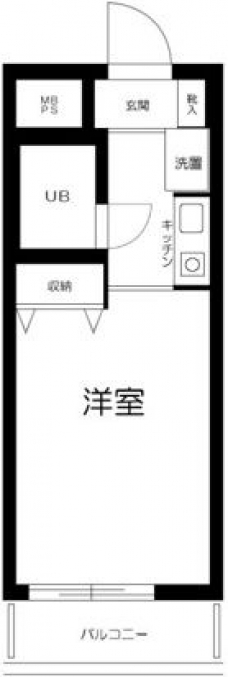 日神パレス桜台の間取り図