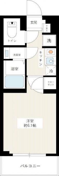 ＭＡＸＩＶ池袋の間取り図