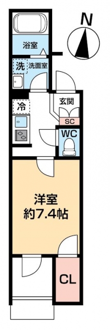 ＮＥＸＡＳ ＥＢＡＲＡの間取り図