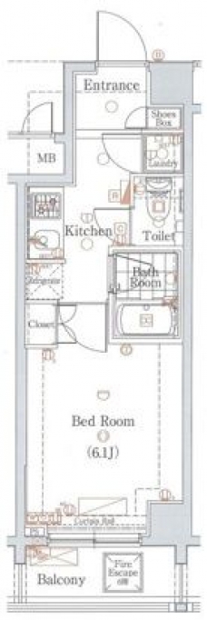グラントゥルース板橋本町の間取り図