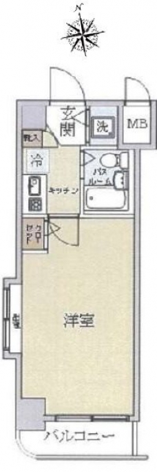 フェニックス下落合の間取り図