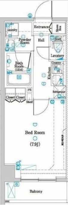 DIPS上板橋の間取り図