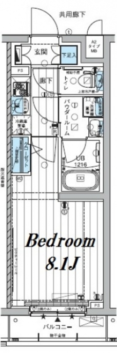 メインステージ板橋蓮根IIの間取り図