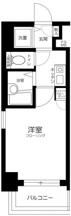 ロイヤルアメニティー池尻大橋の間取り図