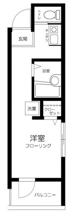 ＭＥＬＤＩＡ五反野の間取り図