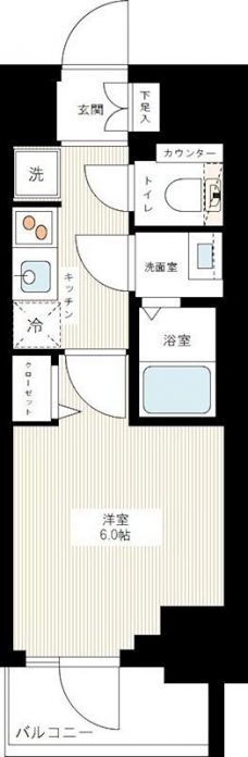 AZEST青砥の間取り図
