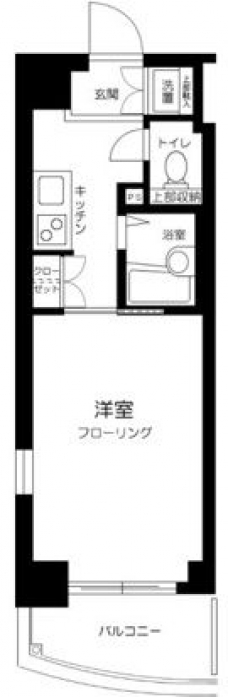 ルーブル蒲田壱番館の間取り図