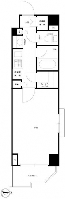 ルーブル桜新町の間取り図