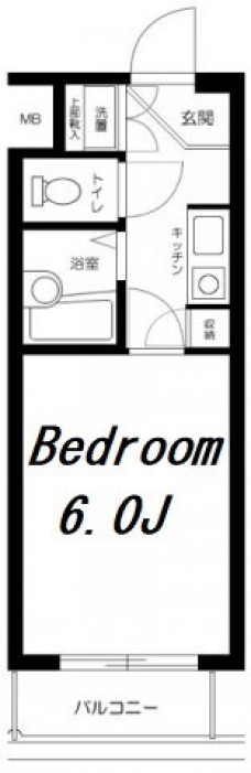 ルーブル西五反田の間取り図