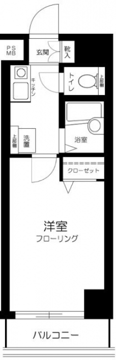 プレール三田の間取り図