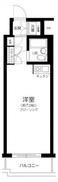 シーアイマンション浅草橋の間取り図