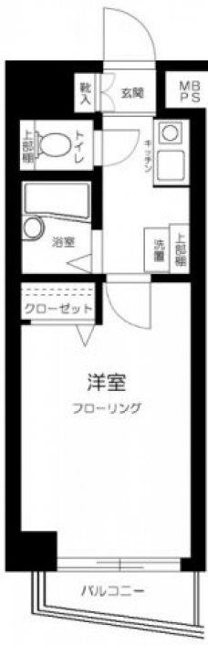 プレール三田の間取り図