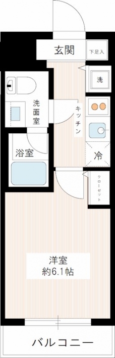 ルクシェール青砥の間取り図