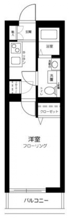リキュー王子神谷の間取り図