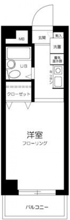 クレアパーク野方の間取り図