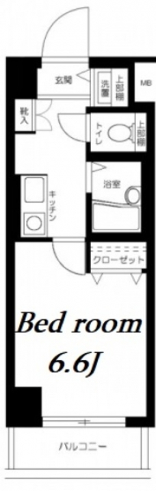 メインステージ白金高輪の間取り図