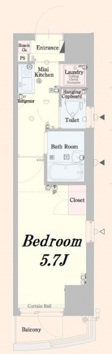 アイフェリーク大森の間取り図