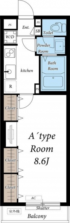 リブリ・June HAPPINESSの間取り図