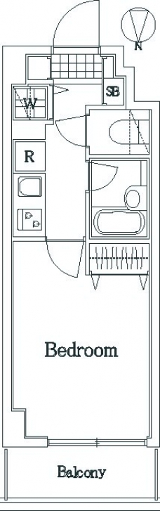 メインステージ蓮沼の間取り図