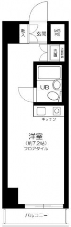 アルス三軒茶屋の間取り図