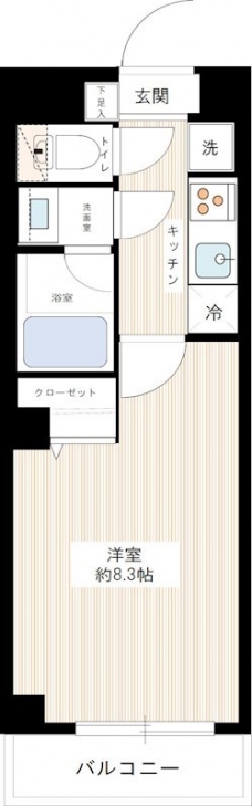 ＨＹ’ｓ ｓｔａｇｅ 西荻窪の間取り図