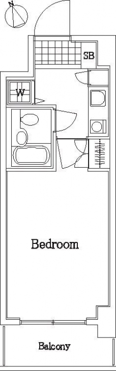 菱和パレス南大井の間取り図