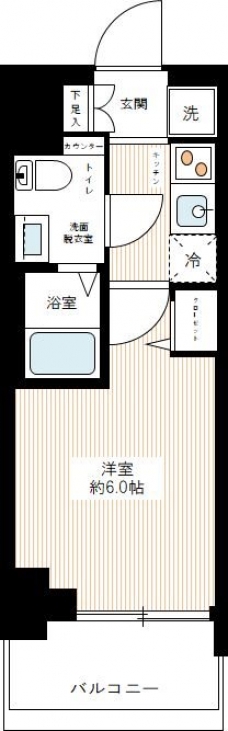 ＡＺＥＳＴ青砥IIの間取り図