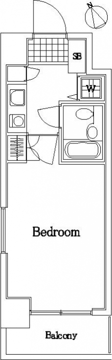 菱和パレス南大井の間取り図