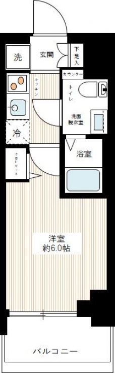 ＡＺＥＳＴ青砥IIの間取り図