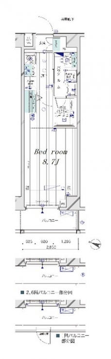 メインステージ上野毛IIの間取り図