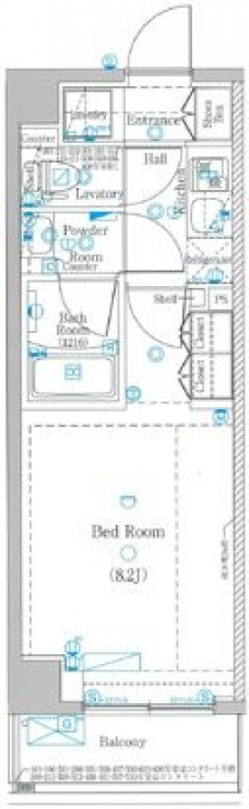 DIPS上板橋の間取り図