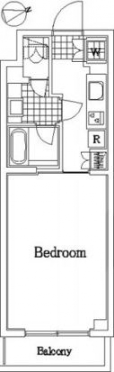 ルーブル富士見台の間取り図