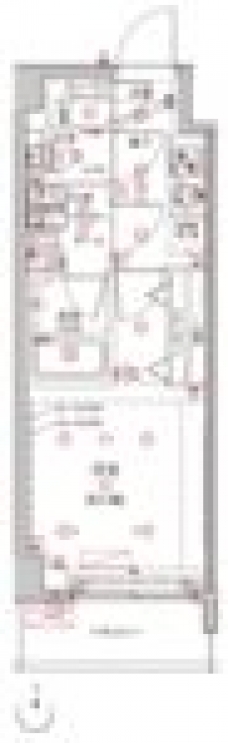 クレイシア板橋本町の間取り図