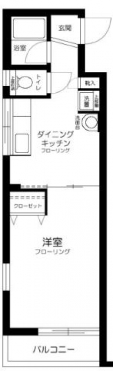 ガーデンプレイス市ヶ谷の間取り図