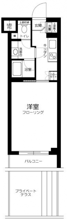 ルーブル富士見台の間取り図