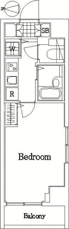 フェニックス中板橋の間取り図