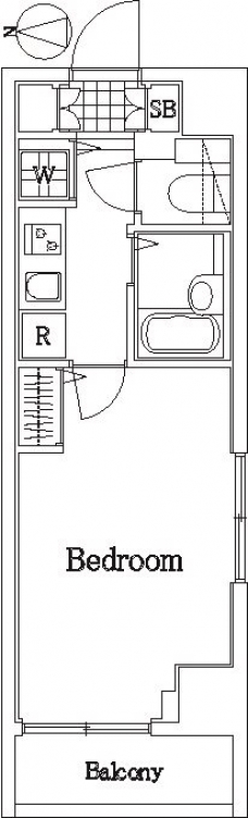 フェニックス中板橋の間取り図