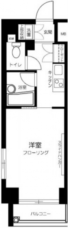 ルーブル上高井戸の間取り図