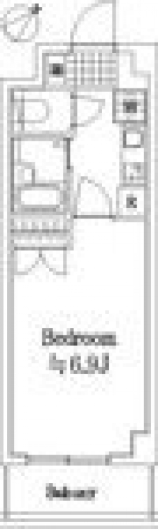 クレアシオン南大塚の間取り図