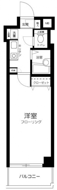 フェニックス笹塚駅前の間取り図