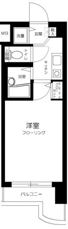 フェニックス下落合の間取り図